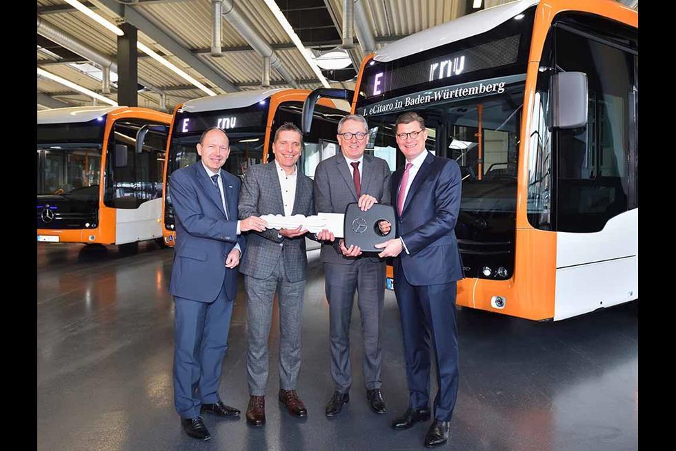 RNV takes delivery of Mercedes-Benz eCitaro buses | News | Railway ...